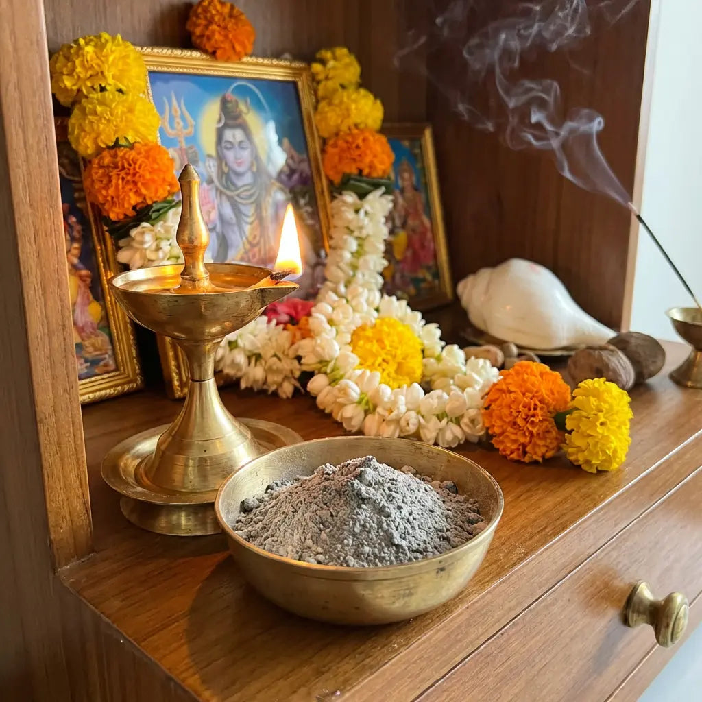 Sacred Vibhoothi (Holy Ash) for Daily Worship